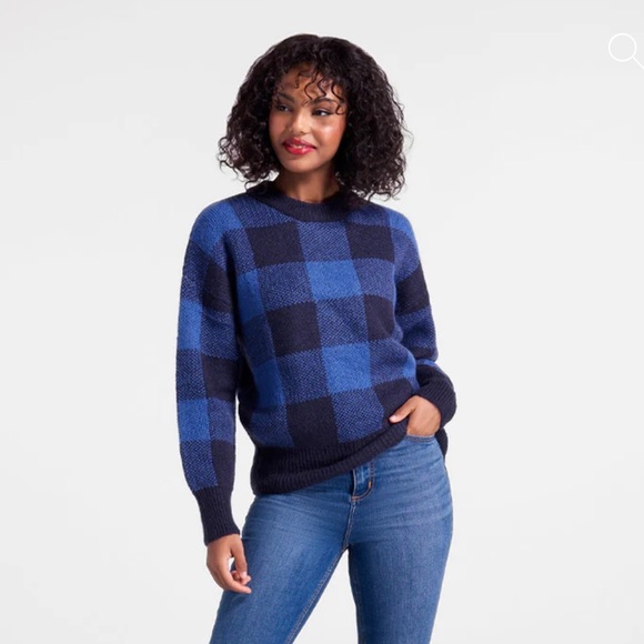 Princess Highway ModCloth “Check Magnet” Sweater - Picture 2 of 6